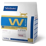 Virbac Hpm Weight Loss Diabetes W1 1.5kg - Multicolor - 1.5kg