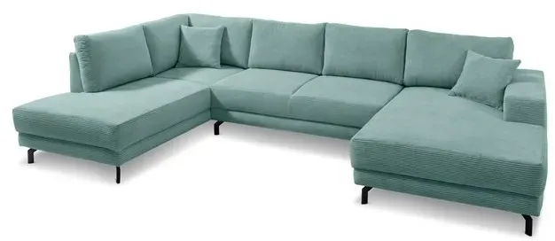 filippo Wohnlandschaft Castello Cord Grün Mint