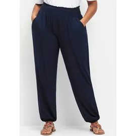 sheego Schlupfhose Blau 50
