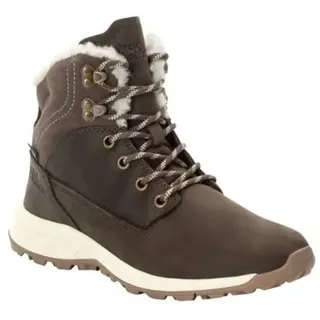 Jack Wolfskin Queenstown City Texapore Mid Damen Winterstiefel, Größe:42 EU - Braun