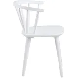 VCM Esszimmerstuhl Ida Holz weiß 2er Set
