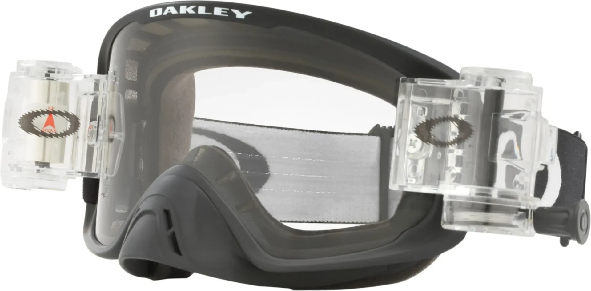 Oakley O-Frame 2.0 Pro Race Ready Matte Roll Off Motocross Brille, schwarz für Männer