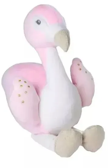 Nicotoy: Glitzer Plüsch - Flamingo, 30 cm