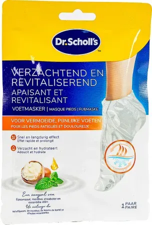 Scholl Expert Care Beruhigende & Revitalisierende Maske 1 Paar