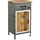 Woodkings Bad Unterschrank Pinetown Metall recyceltes Massivholz antik, Kommode Anrichte Vintage, Design, Industrial Möbel Metall Holz Mix