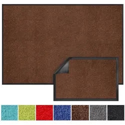 Karat Schmutzfangmatte   Monochrom   Braun