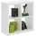 Bega-Consult Raumteiler 77 x 77 x 38 cm Weiß
