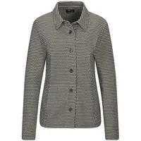 GOLDNER Lässige Baumwolljacke, Pepitamuster in grau / gemustert), | Gr.: 54