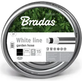 Bradas Gartenschlauch 50 m silber/weiß