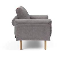 INNOVATION LIVING Schlafsofa Rollo Stem Stoff Light Grey