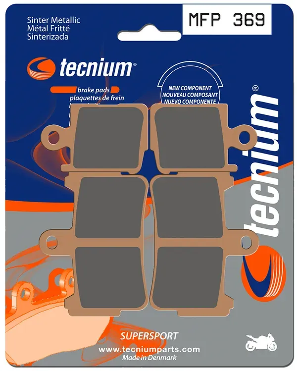 TECNIUM Trail Performance Remblokken Gesinterd Metaal - MFP369