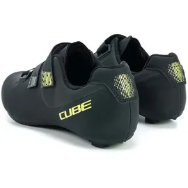 Cube Rd Sydrix Rennradschuhe Schwarz/Lime 42
