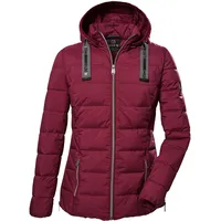 G.I.G.A. DX Damen Steppjacke mit abknöpfbarer Kapuze GW 4 WMN QLTD JCKT, weinrot, 38,