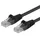 PremiumCord Netzwerkkabel, Ethernet, LAN & Patch Kabel CAT5e, UTP, schnell flexibel & robust RJ45 kabel 1Gbit/s, AWG 26/7, Kupferkabel 100% Cu, schwarz, 1,5m