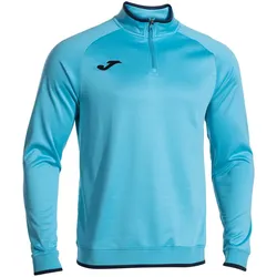 JOMA Combi Premium 1/4-Zip Sweatshirt 013 - türkis fluor XL