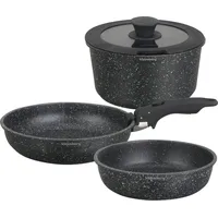 Klausberg Topf-Set 5-tlg. Suppentopf + 4 x Topf