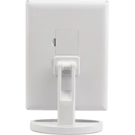 Girmi BE05 Rechteckiger weißer klappbarer LED-Schminkspiegel 4 2x/3x-Spiegel - Weiß