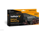 Vallejo Farb-Set Eisenbahn-Alterung 8 x 18 ml