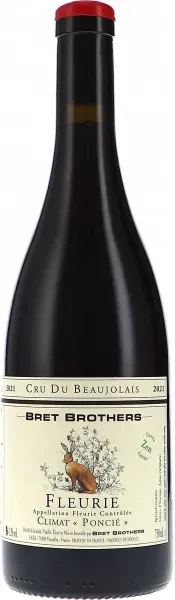 Fleurie Climat Poncié Zen AOC Bret Brothers 2021 BIO