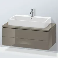 Duravit L-Cube Waschtischunterschrank, 2 Auszüge, LC581908989,