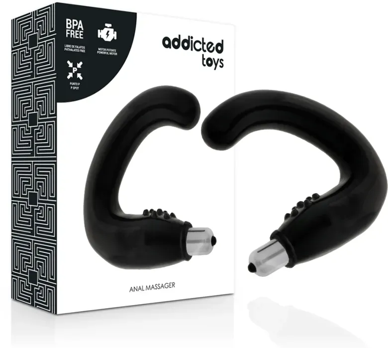 ADDICTED TOYS - ANALMASSAGER SCHWARZ