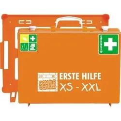 Erste Hilfe Koffer Schule XS-XXL MT-CD 350109 DIN 13169 - orange
