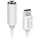 SBS USB-C auf 3,5 mm Klinke Adapter Weiß