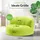 Green Bean Indoor, Hellgrün, Textil, Füllung: EPS Mikroperlen,Styroporkugeln,Styroporkugeln, Rund, 90x50x50 cm, Hergestellt in Deutschland, Gartenmöbel, Outdoor-Sitzsäcke