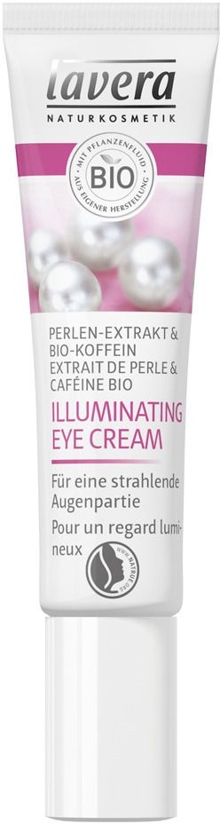 lavera Illuminating Eye Cream Perlen-Extrakt & Bio-Koffein