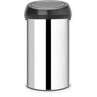 Brabantia Touch Bin 60 l brilliant steel/black