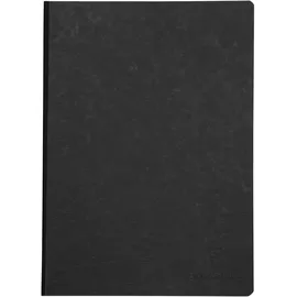 Clairefontaine 791421C Heft A4, Leinen, Age Bag, kariert, 96 Blatt, schwarz