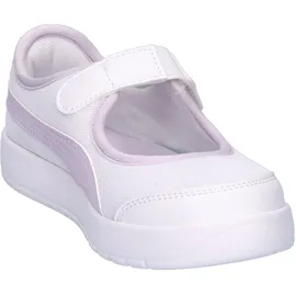 Puma Courtflex v3 Lina V Kinder Weiß/Lila 32
