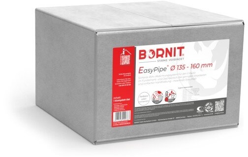 BORNIT EasyPipe 135 - 160 mm - 1 Set