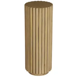 SIT Blumensäule, natur, Mangoholz - beige