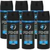 Axe 6x Axe Bodyspray Anarchy for Him ohne Aluminiumsalze 150 ml