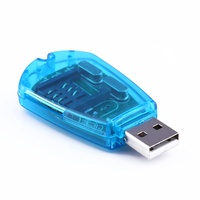 USB-SIM-Kartenleser, SIM-Kartenleser USB GSM CDMA Handy SMS Backup Clone Writer