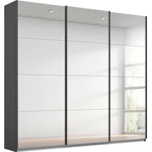 Rauch Schwebetürenschrank Oracle 203 x 229 x 62 cm Grau