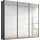 Rauch Schwebetürenschrank Oracle 203 x 229 x 62 cm Grau