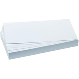 FRANKEN Moderationskarten weiß 9,5 x 20,5 cm