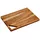 KESPER Schneidebrett Akazienholz 1 35,5 x 25,5 cm Braun