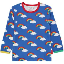 Toby Tiger Langarmshirt mit Regenbogen Print 1 St