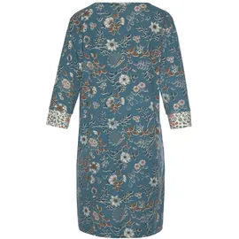 LASCANA Nachthemd Blumen Allover-Druck Blau 32/34
