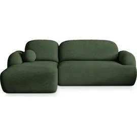 masseno Eckcouch Polyester 3-Sitzer Grün