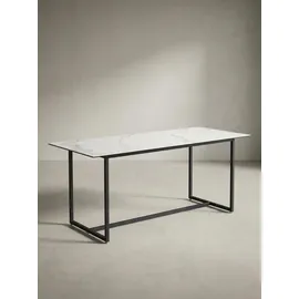 KADIMA DESIGN Esszimmertisch 180 x 90 x 76 cm weiß