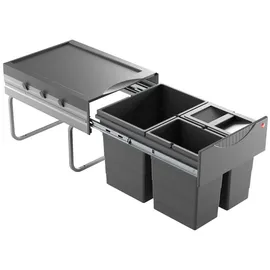 HAILO Raumspar Tandem 18 l Dunkelgrau