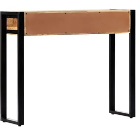 vidaXL Konsolentisch 90 x 30 x 75 cm braun