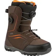 Nitro Snowboardschuhe Sentinel Boa Snowboardboot, Brown, MP 28.5 // EU 43 1/3 // US 10,5