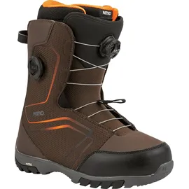 Nitro Snowboardschuhe Sentinel Boa Snowboardboot, Brown, MP 28.5 // EU 43 1/3 // US 10,5