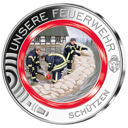 Silber-Polymer-Edition „Unsere Feuerwehr“ – Ihr Start: „Schützen“