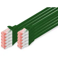Digitus CAT 6 S/FTP Patchkabel, 10 Stück
